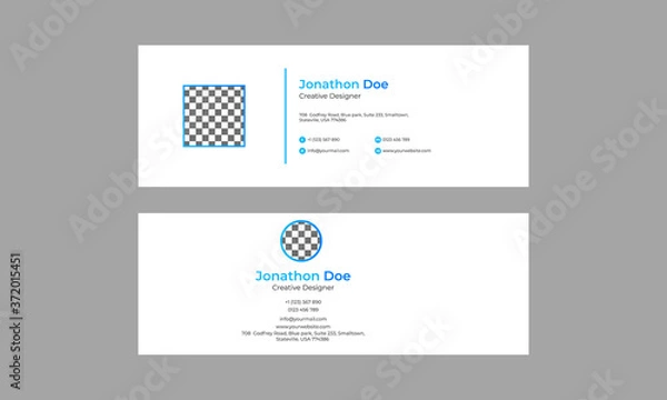 Obraz E mail Signature template