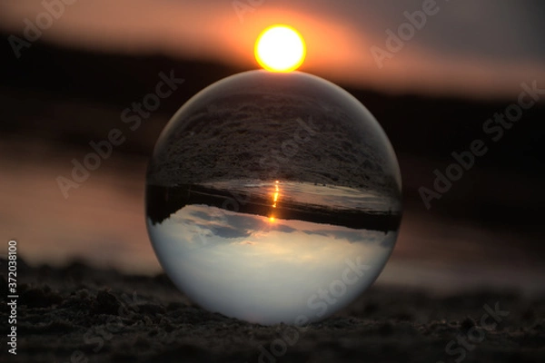 Obraz Romantischer Sonnenuntergang