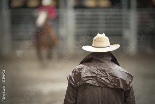 Obraz cowboy waiting