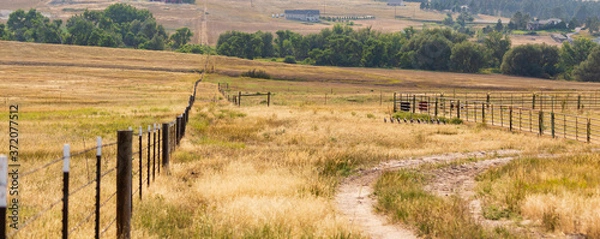 Obraz Late summer on the Colorado plains southeast of Denver