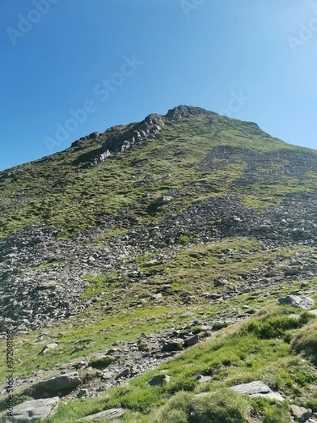 Obraz mountain landscape with blue sky