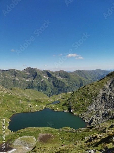 Obraz lake and mountains