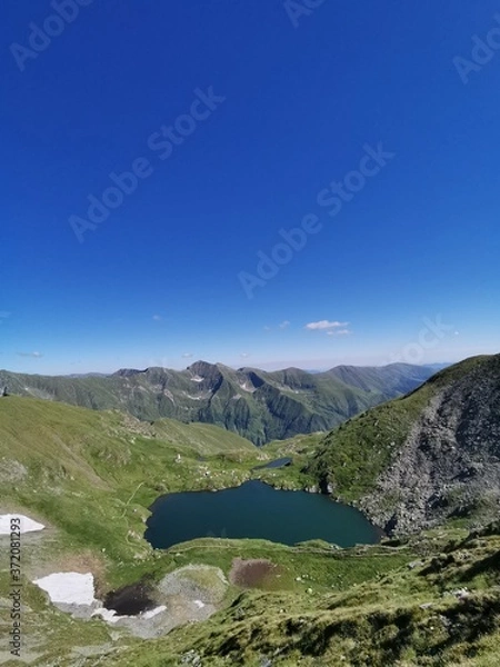 Obraz mountain landscape with lake