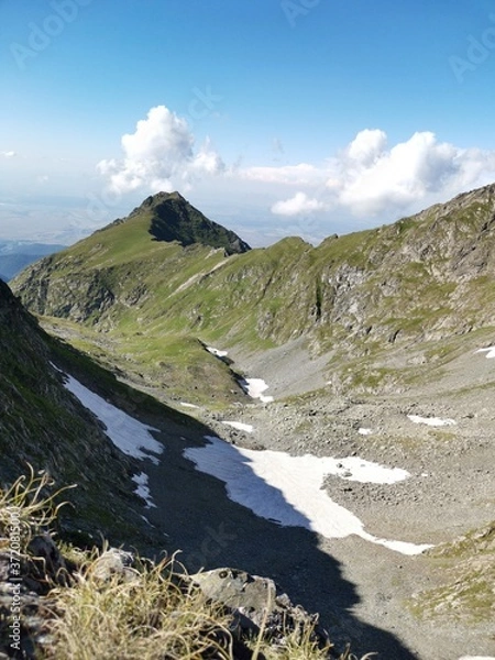 Obraz mountain landscape with lake
