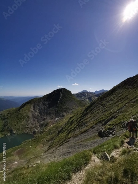 Obraz mountain landscape with blue sky