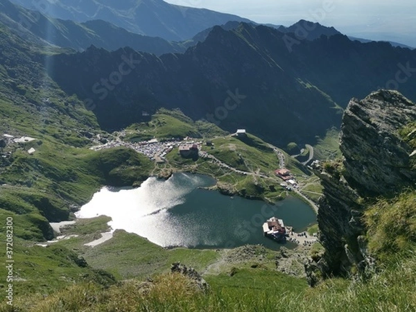 Obraz swiss alpine lake