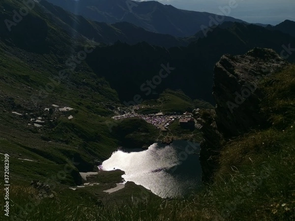 Obraz lake in the mountains