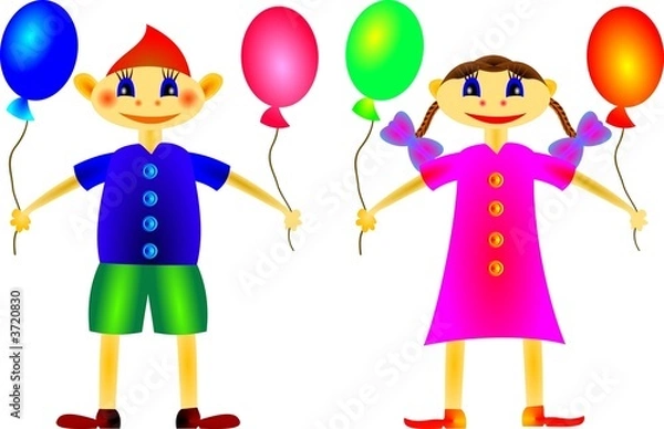 Obraz Happy children