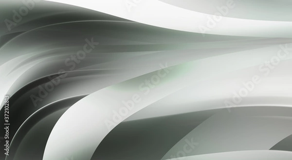 Obraz Dynamic trendy simple fluid color gradient abstract cool background with overlapping line effects.  Illustration for wallpaper, banner, background, card, book, pamphlet,website. 2D illustration..