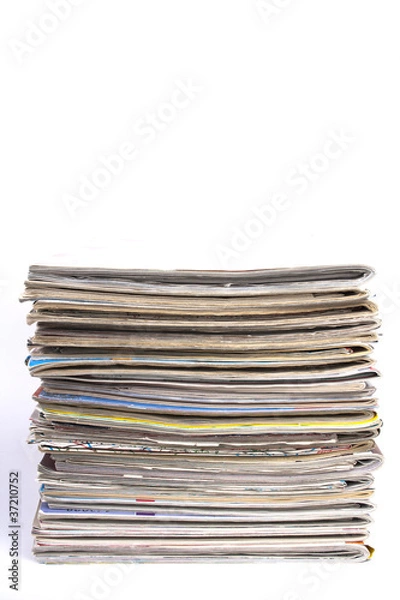 Obraz Stack of magazines