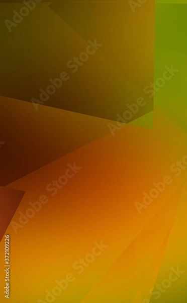 Obraz Design illustration with geometric shapes. Abstract background with triangular shapes. Colorful graphic wallpaper.