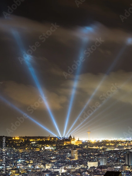 Fototapeta Barcelona Nigth.
