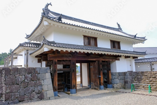 Fototapeta 白石城の大手門