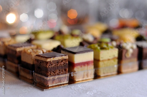 Obraz asortyment słodyczy