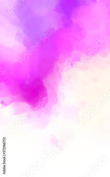 Fototapeta Abstract texture. Expressive handmade watercolors on surface. Watercolor brushstrokes. Modern art. Multi color backdrop. Contemporary wall art. Colorful backdrop. 2d illustration.