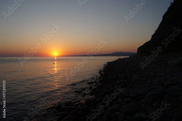 Obraz 
sunset over the Black Sea