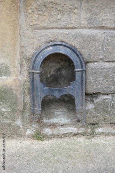 Obraz Victorian boot scraper