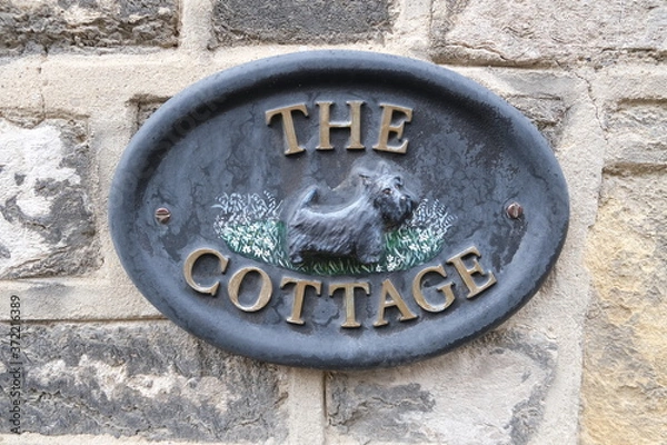 Obraz The Cottage, house name