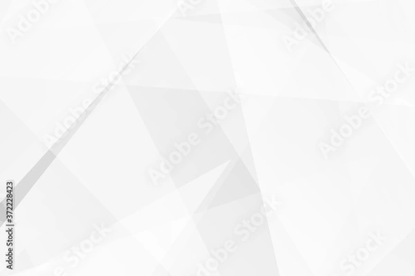 Fototapeta Abstract white and grey on light silver background modern design. Vector illustration EPS 10.