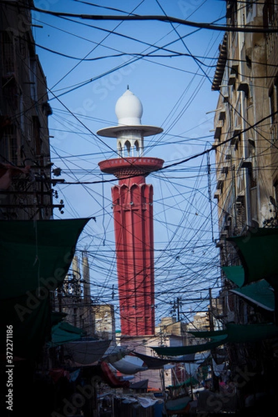 Obraz Memon Mosque Karachi Pakistan 