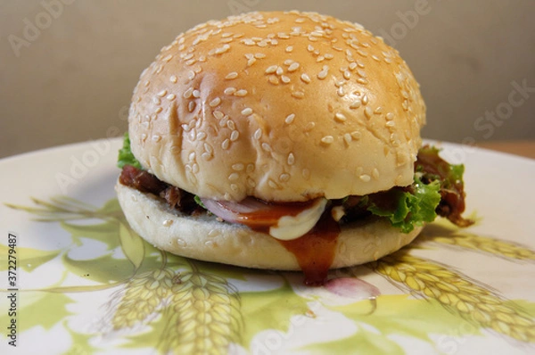 Obraz hunter beef burger