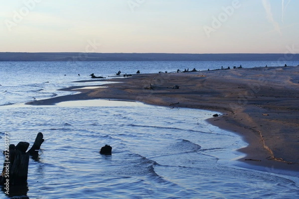 Obraz sunset on the beach