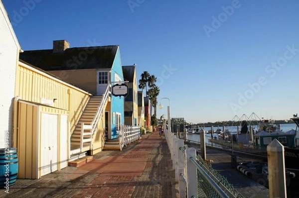 Fototapeta Fisherman's Village, Marina del Rey, California