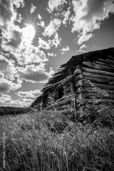 Obraz old abandoned house