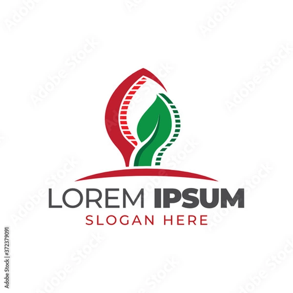 Fototapeta vector logo design