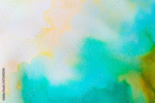 Fototapeta 水彩背景用テクスチャ