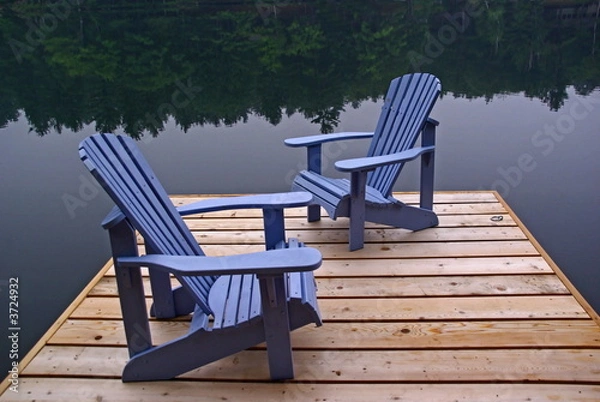 Obraz Lakeside Chairs