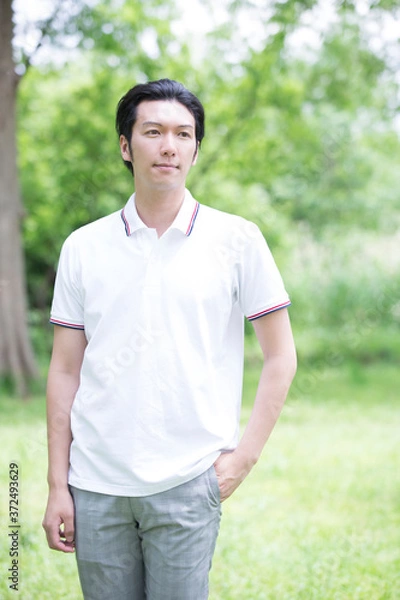 Fototapeta 男性のポートレイト