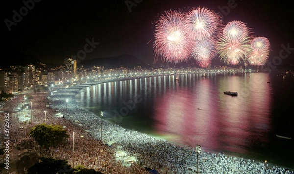 Obraz Fireworks Rio 2001