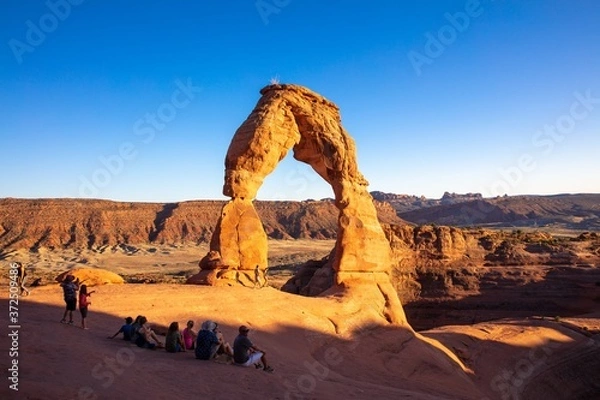 Obraz Sunset at Delicate Arch