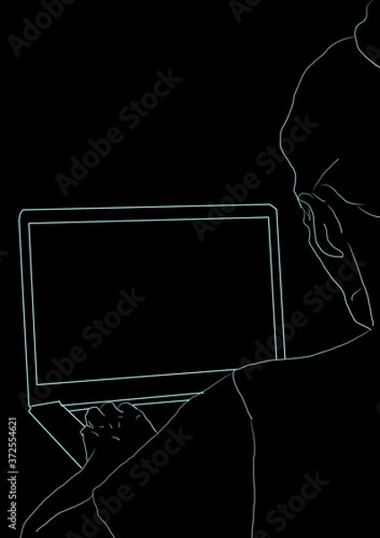 Fototapeta Praca zdalna