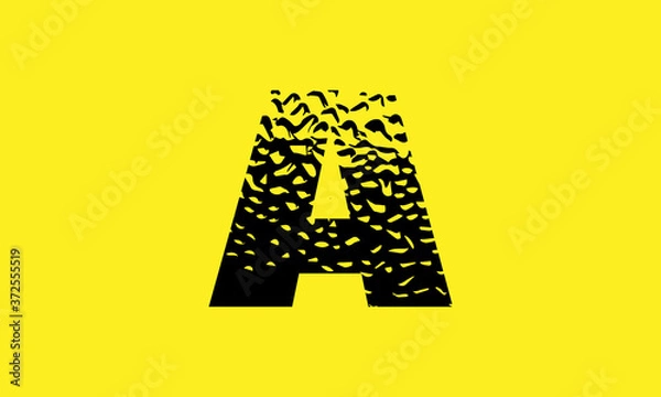 Fototapeta Letter A Logo