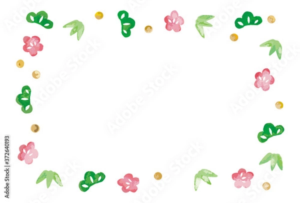 Obraz 松竹梅のフレーム