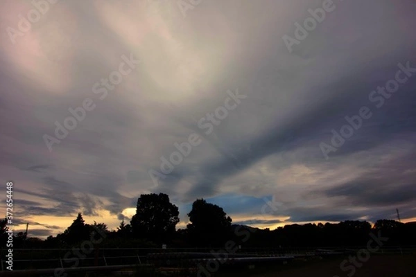 Fototapeta 夕暮れの空