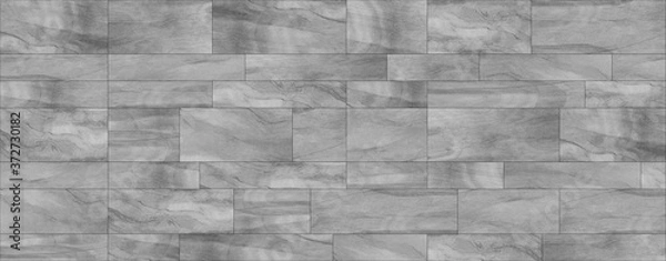 Obraz Irregular tiling with different size and shapes, seamless texture map for 3d graphics