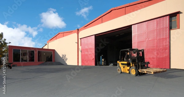 Obraz Factory building