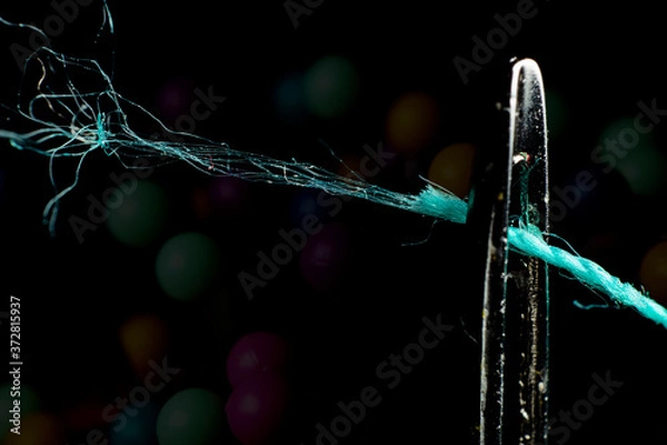 Fototapeta thread the needle 