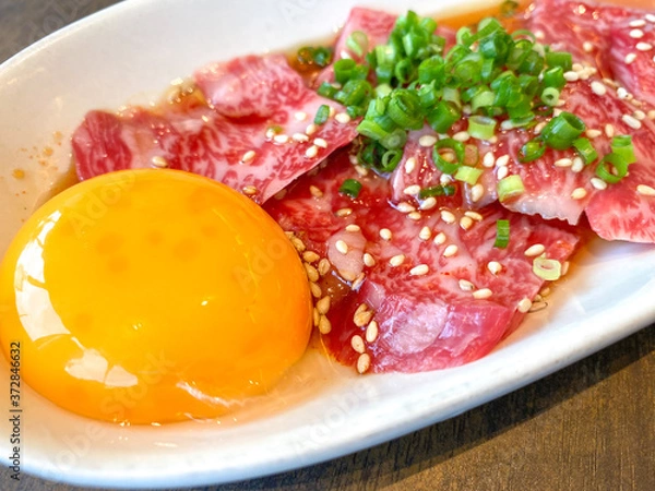 Obraz 牛肉　ユッケ