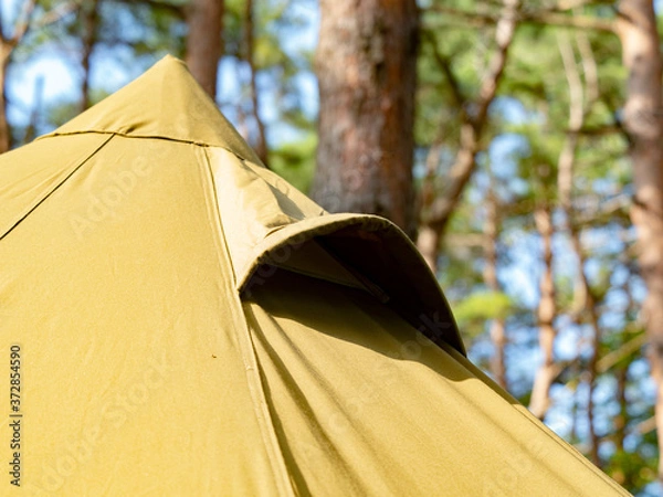 Obraz テントのベンチレーション