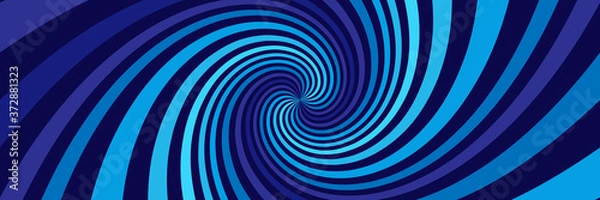 Fototapeta Background with blue spirals	