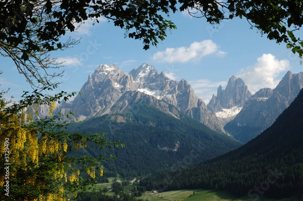 Fototapeta View in Dolomites
