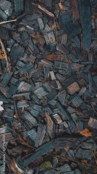 Obraz wood chips