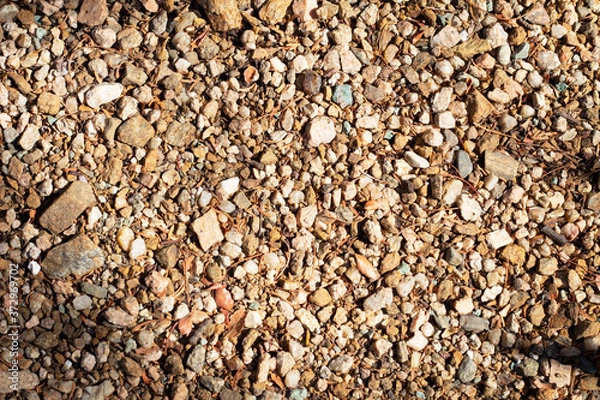 Obraz Grava de rocas pequeñas