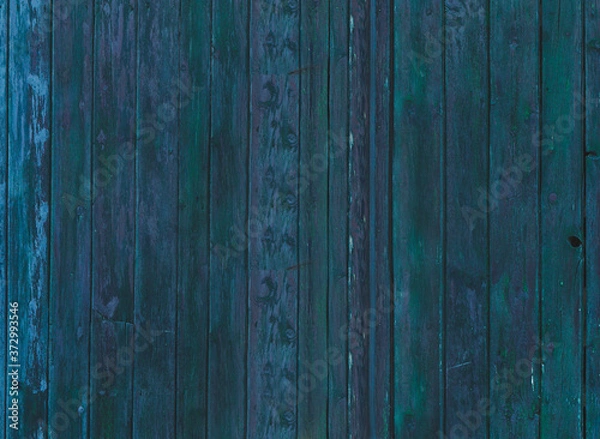Fototapeta blue wood texture as a background