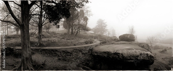 Obraz Table Rock, Devils Den, Gettysburg