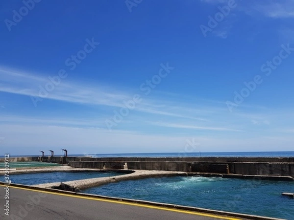 Fototapeta 바다와하늘